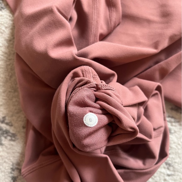 Lululemon align crop 21” spiced chai - Picture 2 of 6